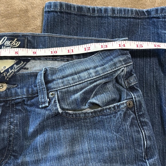 Lucky Brand Woman’s Neapolitan Easy Rider Blue Jeans - Picture 8 of 11